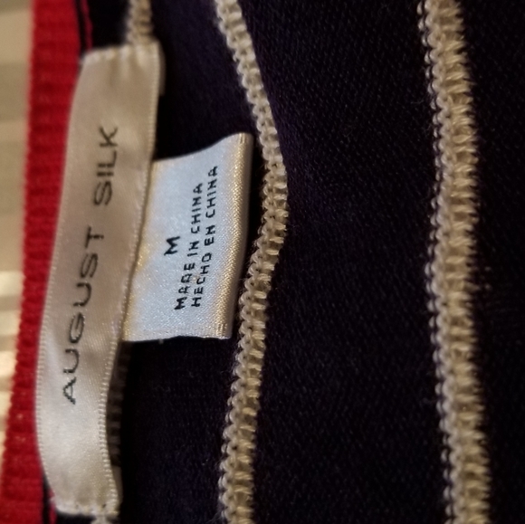 August silk sweater size M - Picture 6 of 8